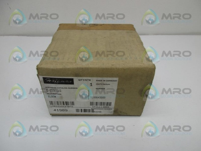 HOFFMAN C-CS5ELLG ELBOW FOR PENDANT  NSMP