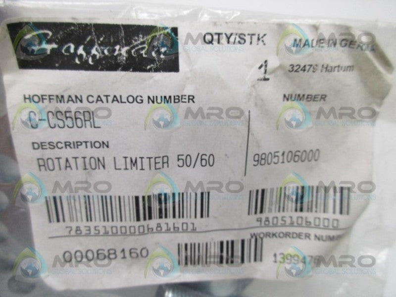 HOFFMAN C-CS56RL ROTATION LIMITER  NSMP