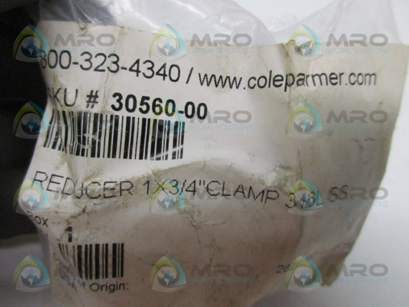 COLE PARMER 30560-00 REDUCER CLAMP  NSMP