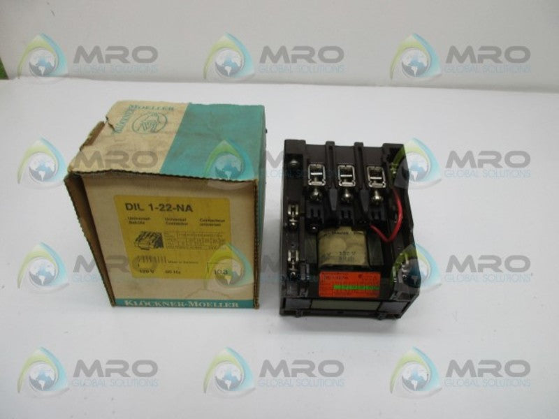 KLOCKNER MOELLER DIL1-22-NA CONTACTOR  NSMP