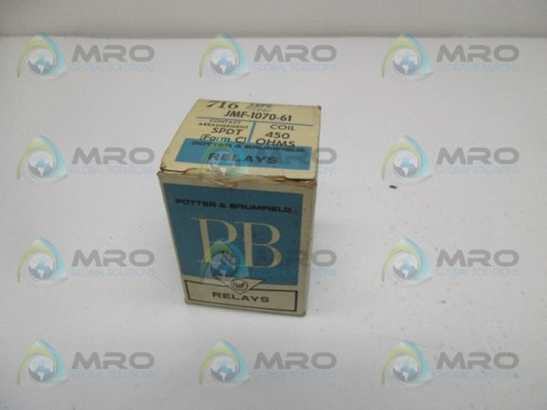 POTTER & BRUMFIELD JMF-1070-61 RELAY MODULE (IN BOX)  UNMP