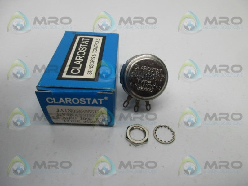 CLAROSTAT JA1N056S255UA POTENTIOMETER  NSMP