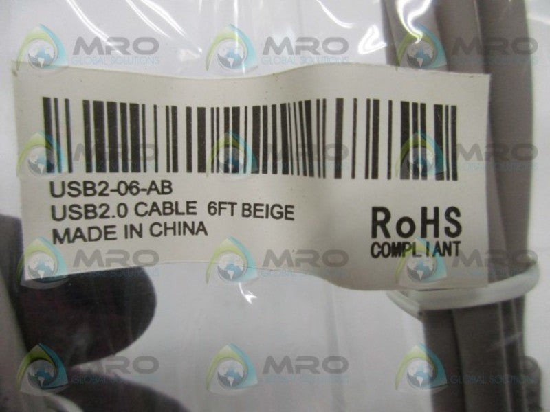 INDUSTRIAL MRO USB2-06-AB CABLE USB 2 * NEW IN FACTORY BAG *