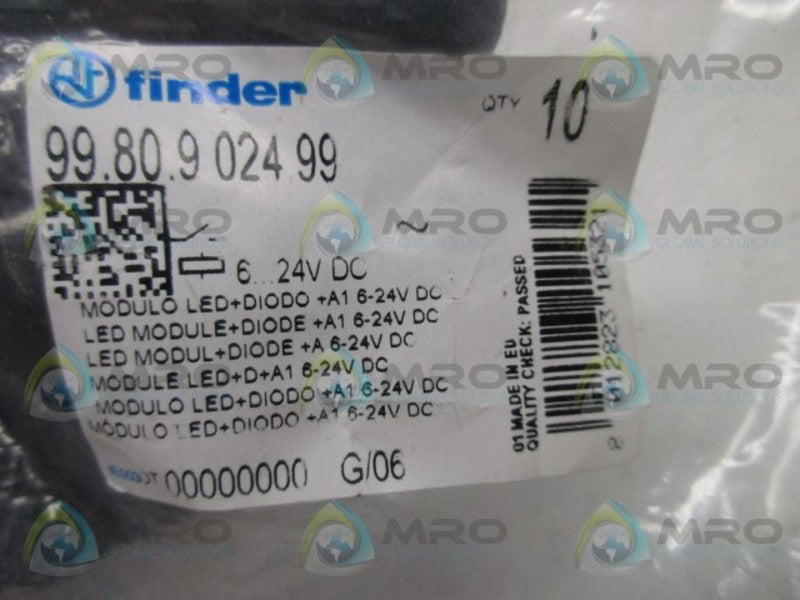 FINDER 99.80.9024.99 LED INDICATOR & DIOD MODULE   NSNP