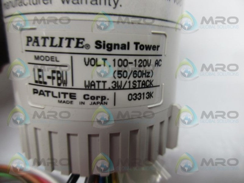 PATLITE LEL-FBW STROBE LIGHT  NSMP