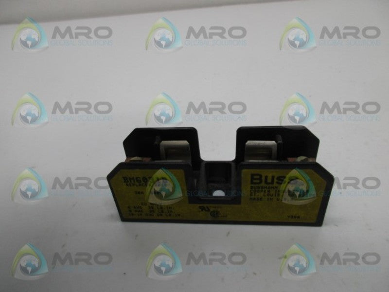 BUMSSMANN BM6031B FUSE BLOCK (AS PICTURED)  UNMP