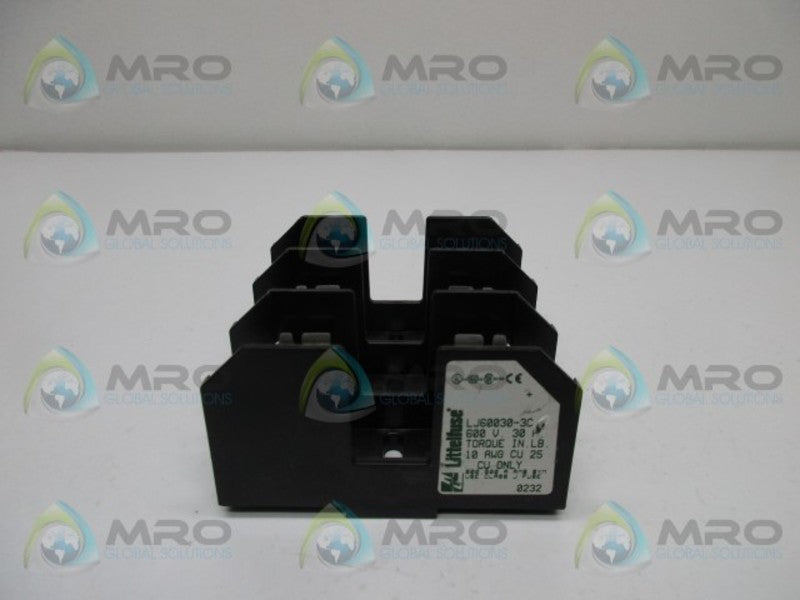 LITTLEFUSE LJ60030-3C FUSE HOLDER  UNMP