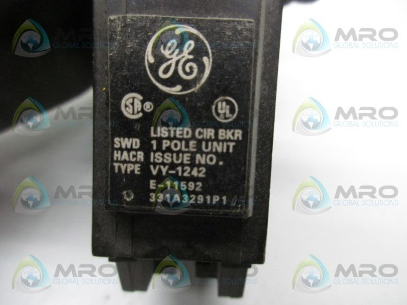 GENERAL ELECTRIC E-11592 CIRCUIT BREAKER  UNMP