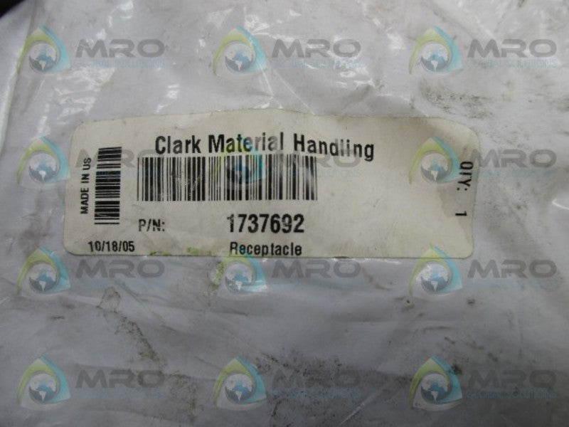 CLARK EQUIPMENT 1737692 CONNECTOR GRAY W/ CONTACT  NSMP
