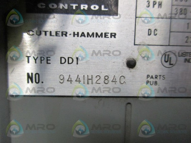 CUTLER HAMMER 944IH284C REVERSING DRUM SWITCH  UNMP