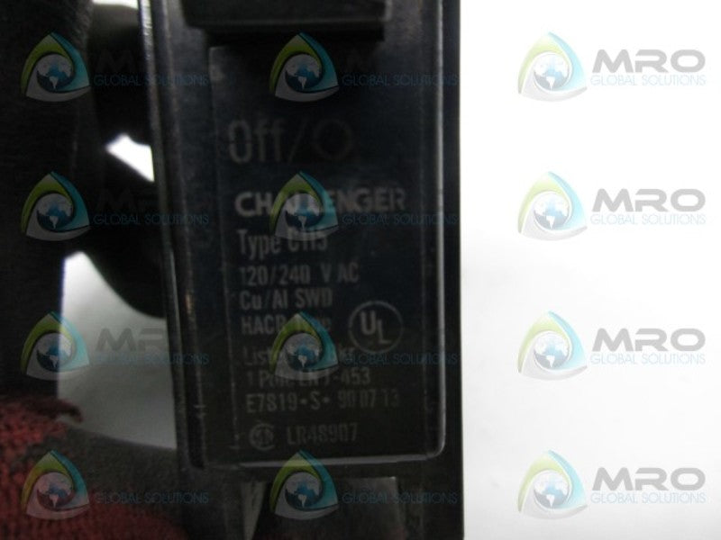 CHALLENGER C115 CIRCUIT BREAKER 15A 120/240VAC UNMP