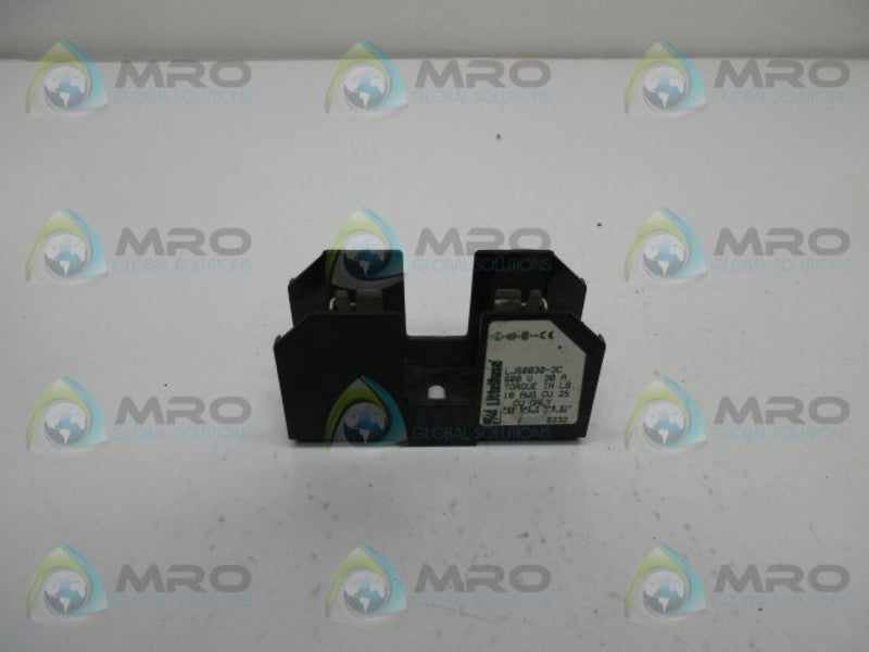 LITTLEFUSE LJ60030-3C FUSE HOLDER (AS PICTURED)  UNMP