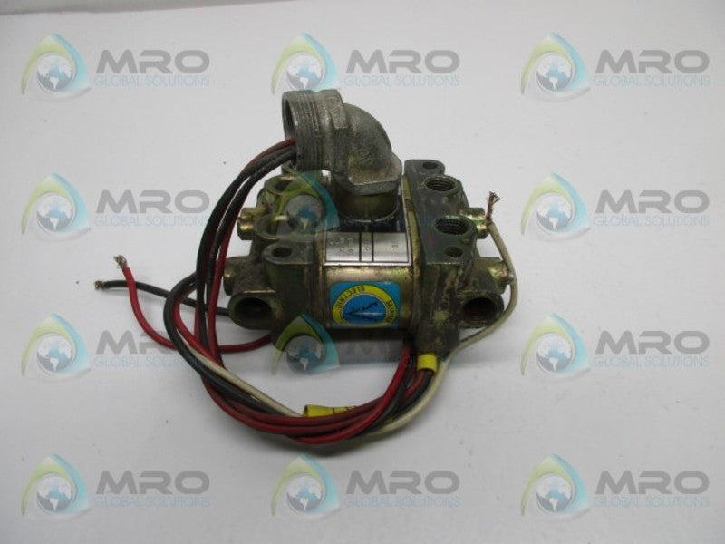 SKINNER V955LEF2075 SOLENOID VALVE  UNMP