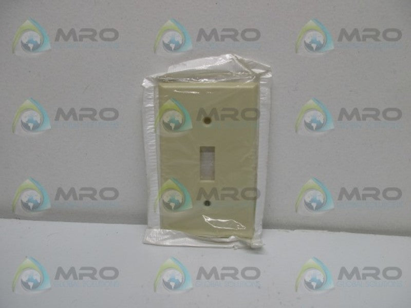 LEVITON 510-86001 TOGGLE SWITCH WALLPLATE  NSMP