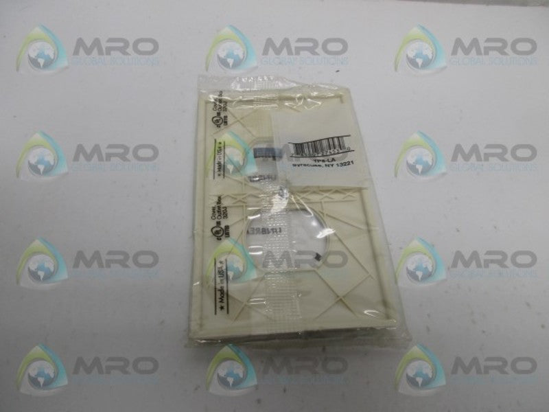 LEVITON TP8-LA TRADEMASTER WALLPLATE  NSMP