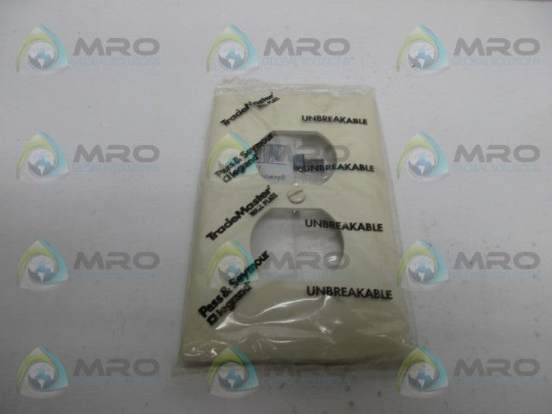 LEVITON TP8-LA TRADEMASTER WALLPLATE  NSMP