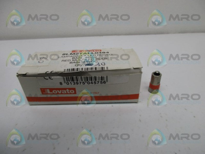LOVATO 8LM2TALL0484 RED MULTI LED BULB (IN BOX)  NSNP