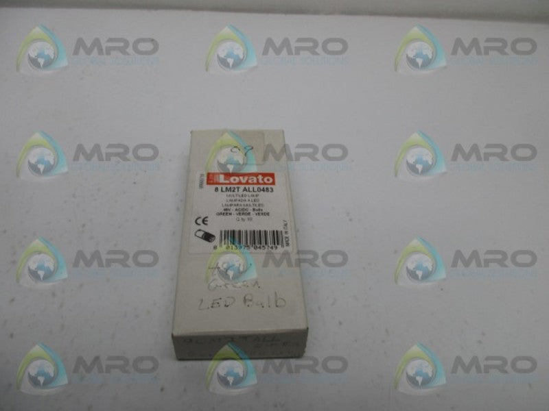 LOVATO 8LM2TALL0483 GREEN MULTI LED BULB (IN BOX)  NSNP