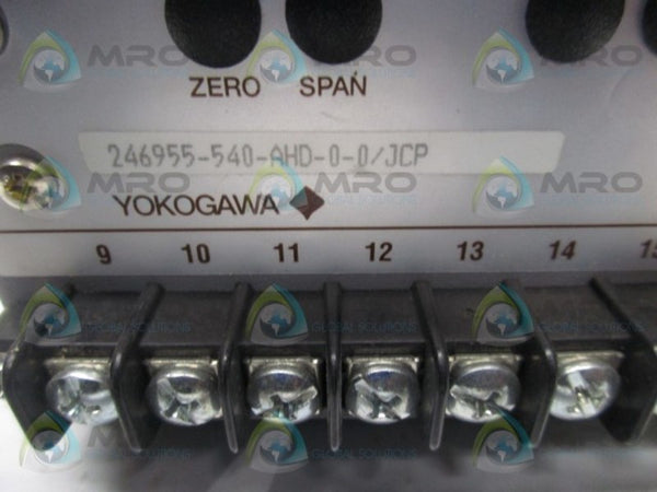 YOKOGAWA 246955-540-AHD-0-0/JCP TRANSDUCER  NSMP