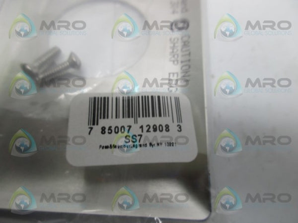 PASS & SEYMOUR SS7 WALLPLATE  NSMP