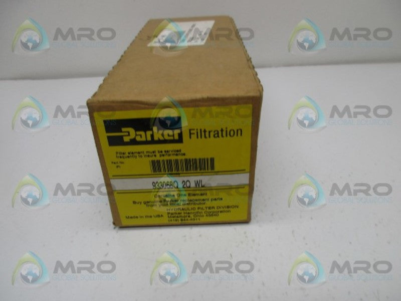 PARKER 933068Q 2Q WL HYDRAULIC VALVE FILTER  NSMP