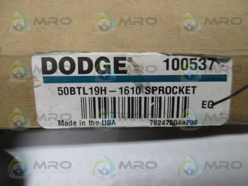 DODGE 100537  50BTL19H 1610 SPROCKET  NSMP