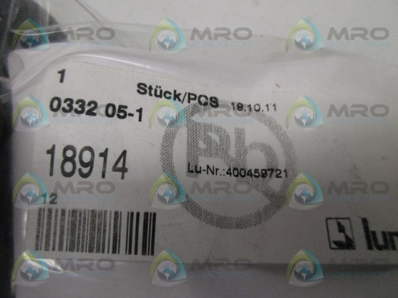 LUMBERG 0332-05-1 CONNECTOR MALE  NSNP IN BAG