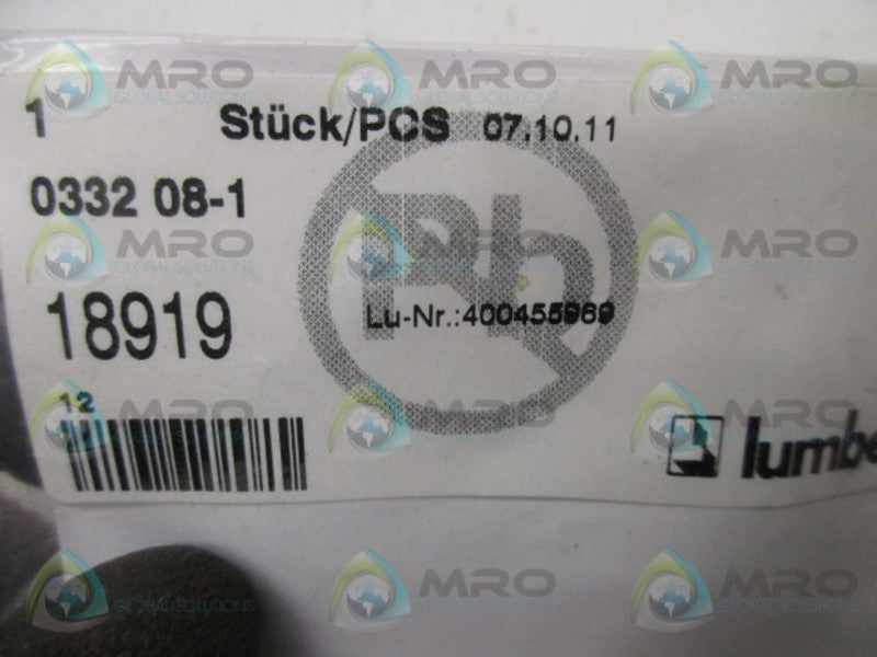 LUMBERG 0332-08-1 CIRCULAR CONNECTOR  NSNP IN BAG