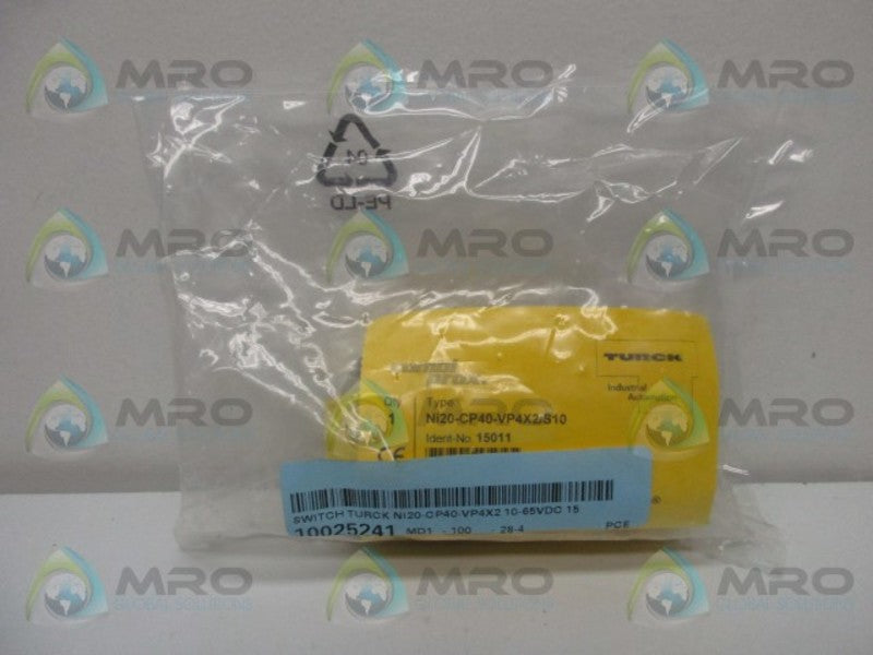 TURCK NI20-CP40-VP4X2/S10 HARSH DUTY SENSOR * NEW IN FACTORY BAG *