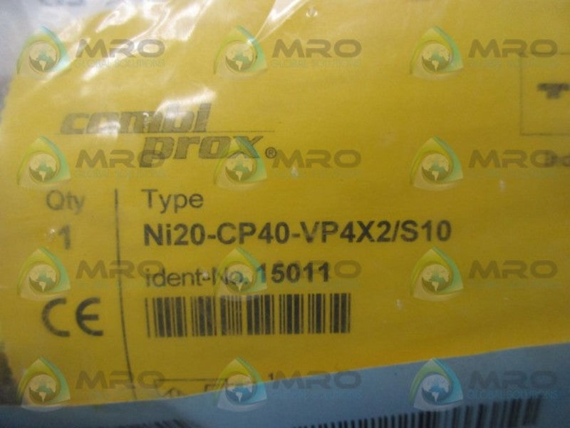 TURCK NI20-CP40-VP4X2/S10 HARSH DUTY SENSOR * NEW IN FACTORY BAG *