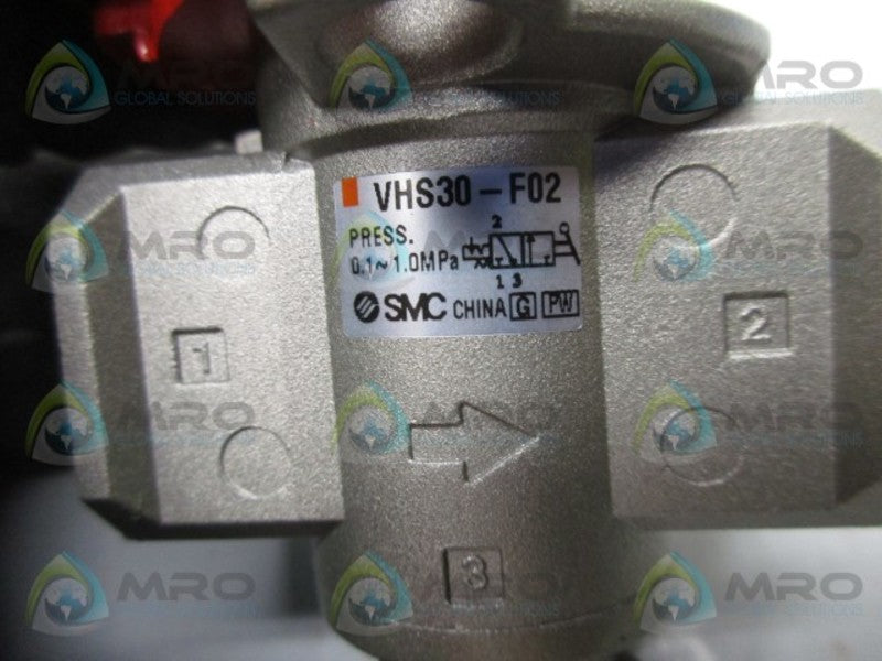 SMC VHS30-F02 LOCK OUT VALVE  NSNP