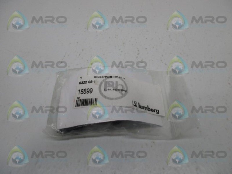 LUMBERG 0322-08-1 CIRCULAR CONNECTOR * NEW IN BAG *