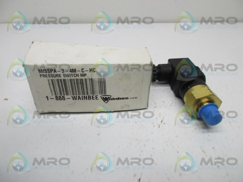 WAINBEE MISSPA-3-4M-C-HC PRESSURE SWITCH  NSMP