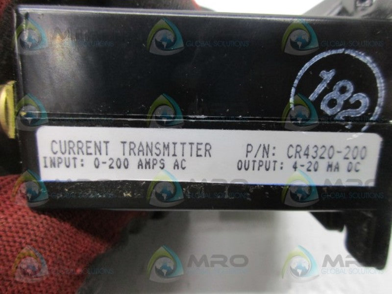 CR MAGNETICS CR4320-200 CURRENT TRANSMITTER  NSMP