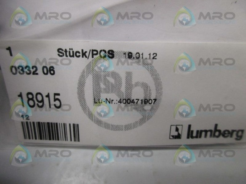 LUMBERG 0332-06 CIRCULAR CONNECTOR * NEW IN BAG *
