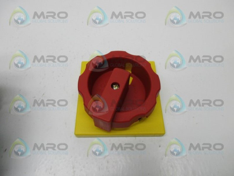 ABB OLZ332RRY ROUND PADLOCK HANDLE RED/YELLOW * NEW IN BAG *