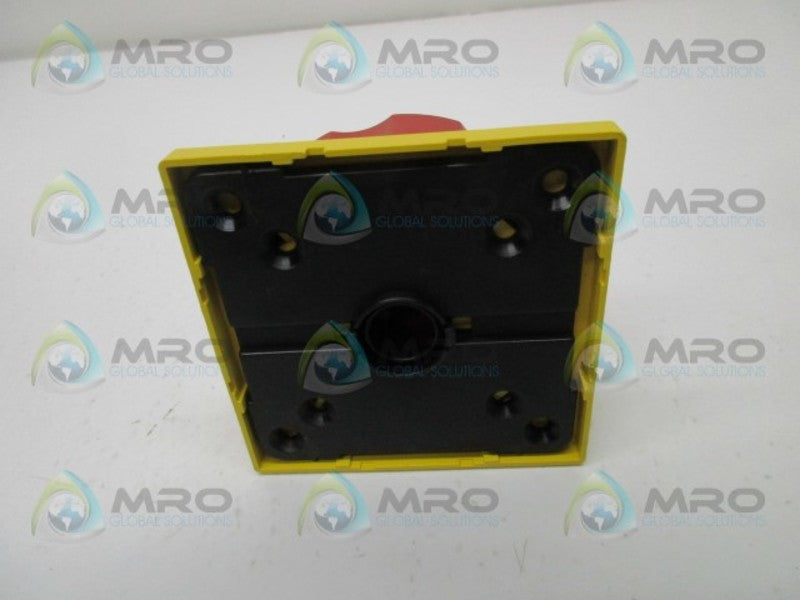 ABB OLZ332RRY ROUND PADLOCK HANDLE RED/YELLOW * NEW IN BAG *
