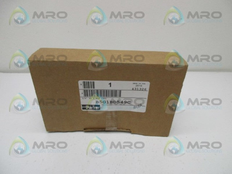 PARKER B5G1BD549C PNEUMATIC SOLENOID VALVE  NSMP