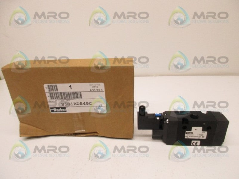 PARKER B5G1BD549C PNEUMATIC SOLENOID VALVE  NSMP