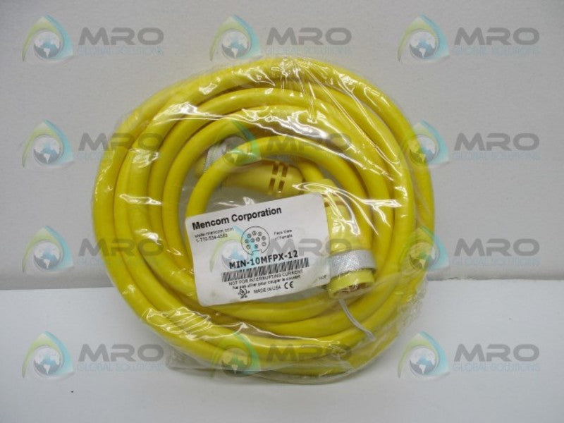 MENCOM MIN-10MFPX-12 CABLE MALE/FEMALE EXTENSION  NSMP