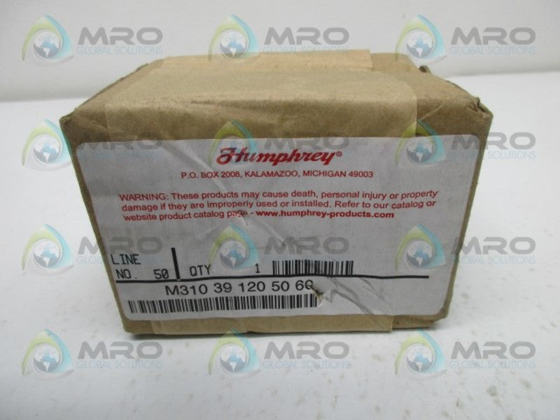 HUMPHREY M31039 SOLENOID VALVE 3WAY 120VAC  NSMP