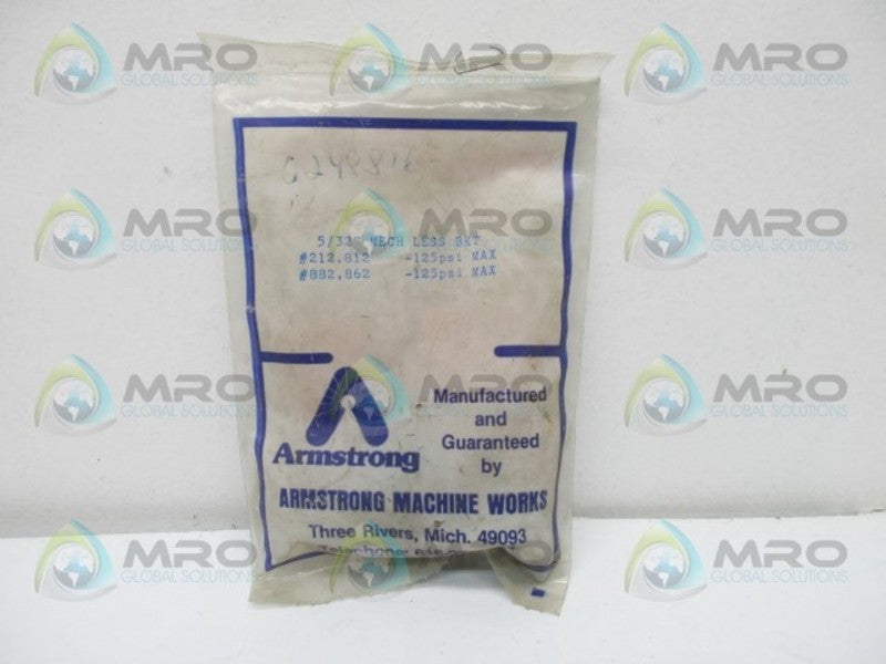 ARMSTRON 5/32" MECH LESS BKT KIT * NEW IN FACTORY BAG *