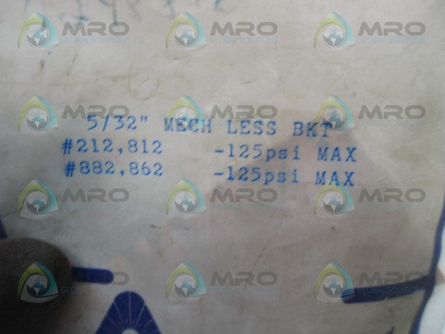 ARMSTRON 5/32" MECH LESS BKT KIT * NEW IN FACTORY BAG *