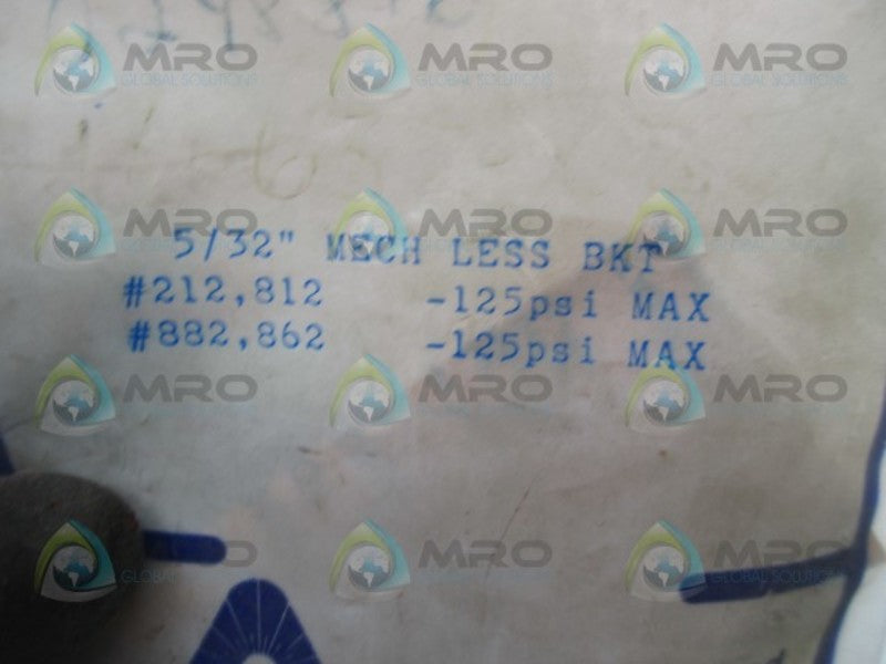 ARMSTRON 5/32" MECH LESS BKT KIT * NEW IN FACTORY BAG *