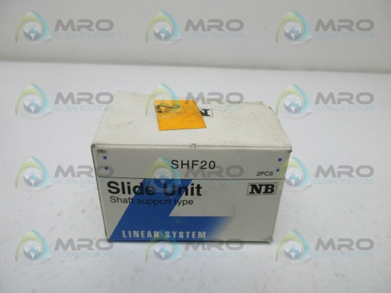NB SHF20 SLIDE UNIT (BOX OF 2)  NSMP