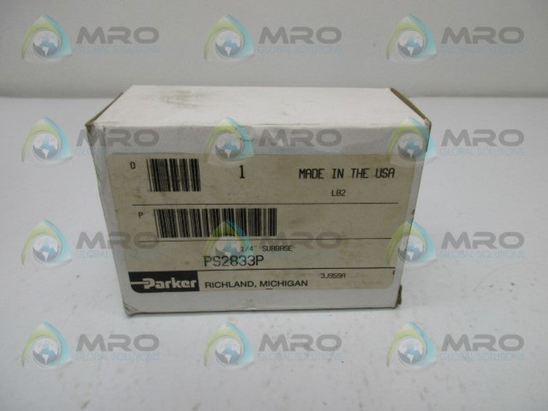 PARKER PS2833P 1/4" SUBBASE  NSMP