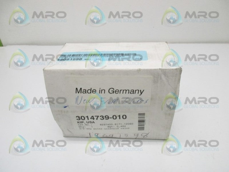 BUSCHJOST 8297400.8171.12060 PULSE SOLENOID VALVE 120V  NSMP