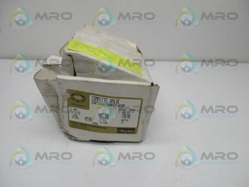 PARKER 24F24O6180ACF4E05 GOLD RING SOLENIOD VALVE  NSMP