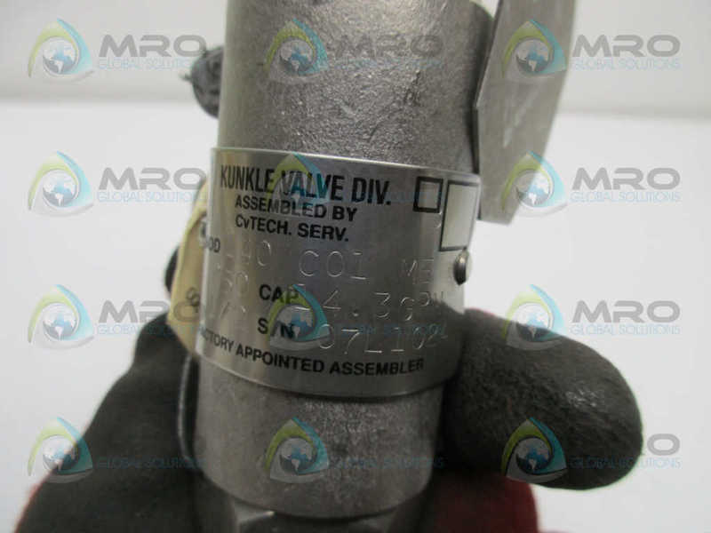 KUNKLE 0140-C01-ME0250 PRESSURE RELIEF VALVE  NSMP