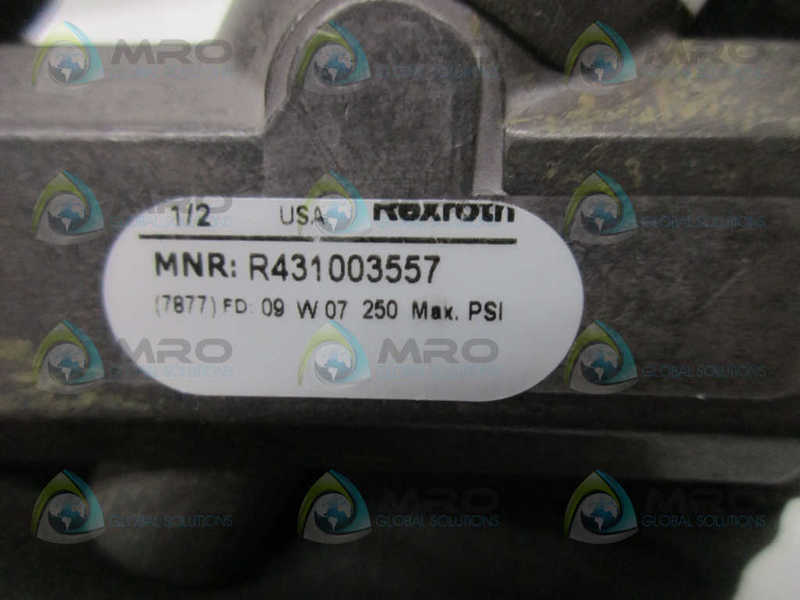 REXROTH R431003557 CHECK VALVE 1/2"  UNMP